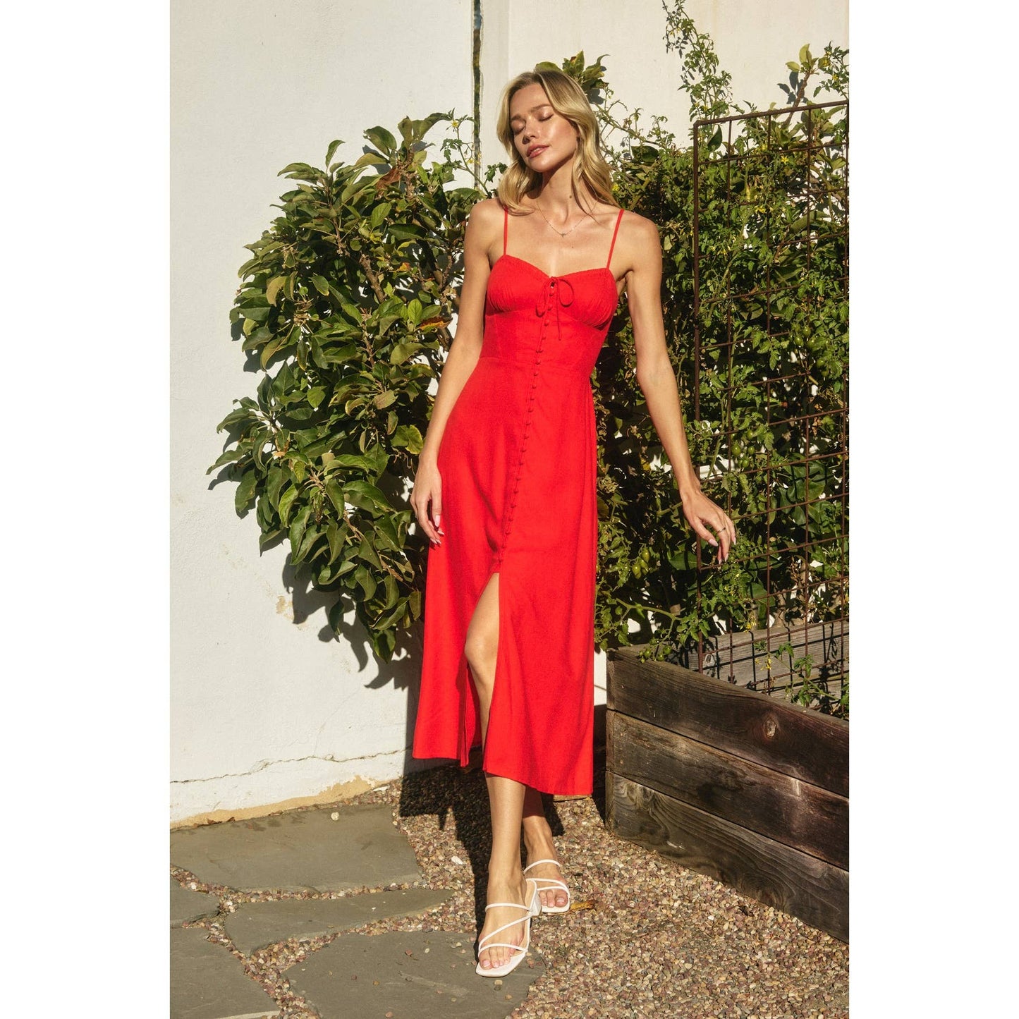 Heaven Sent Sweetheart Corset Midi Dress