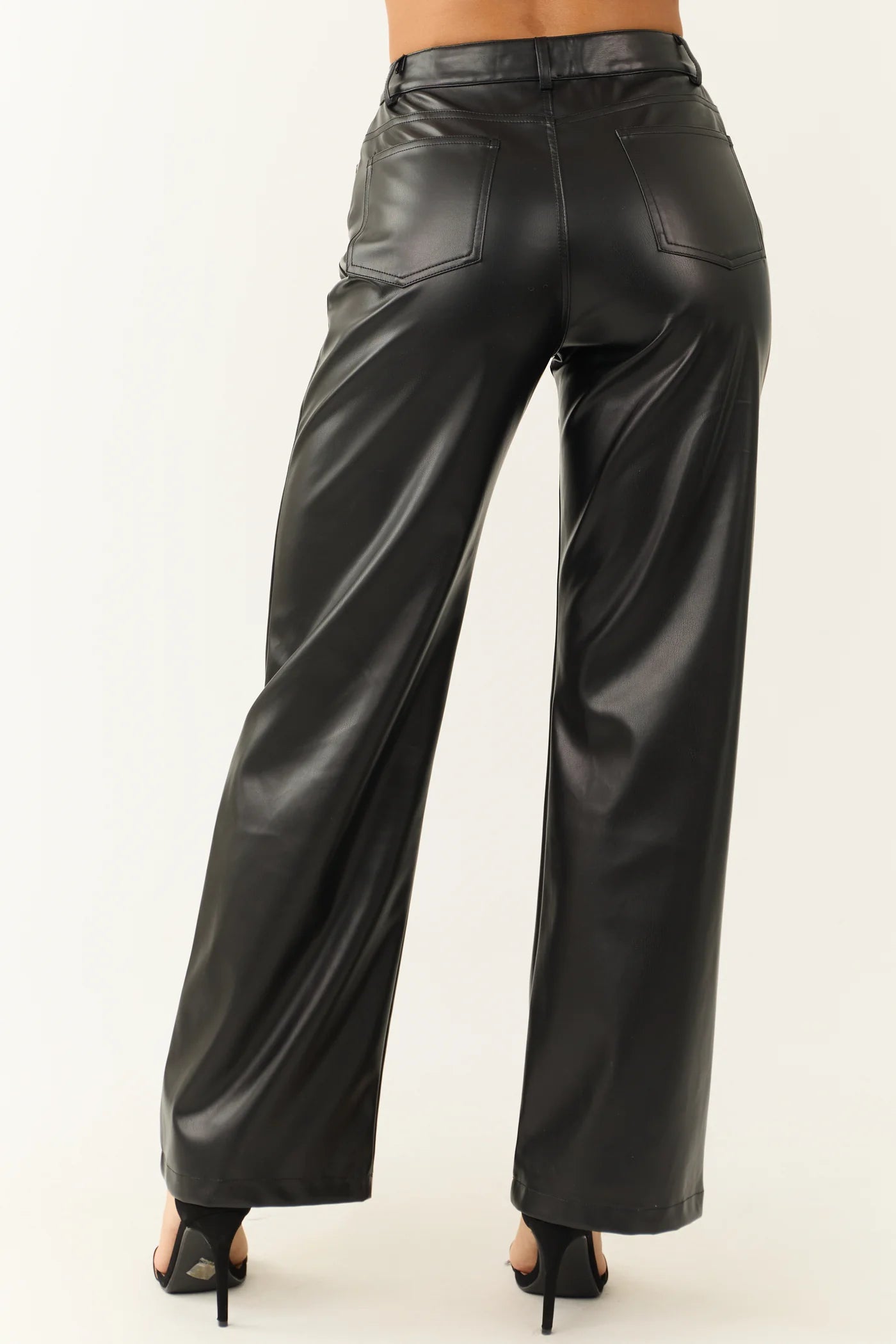 Hot Take Faux Leather Pants