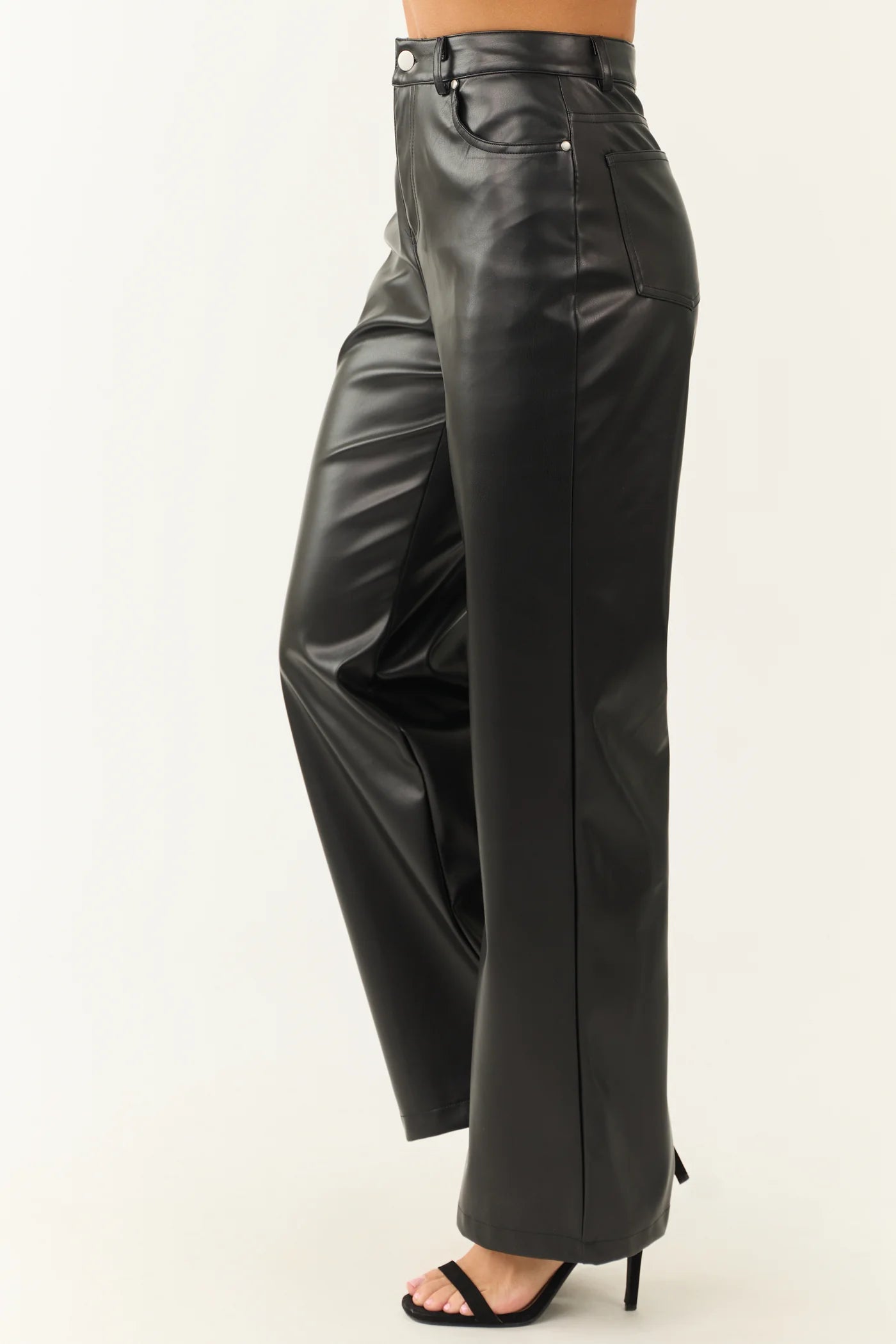 Hot Take Faux Leather Pants