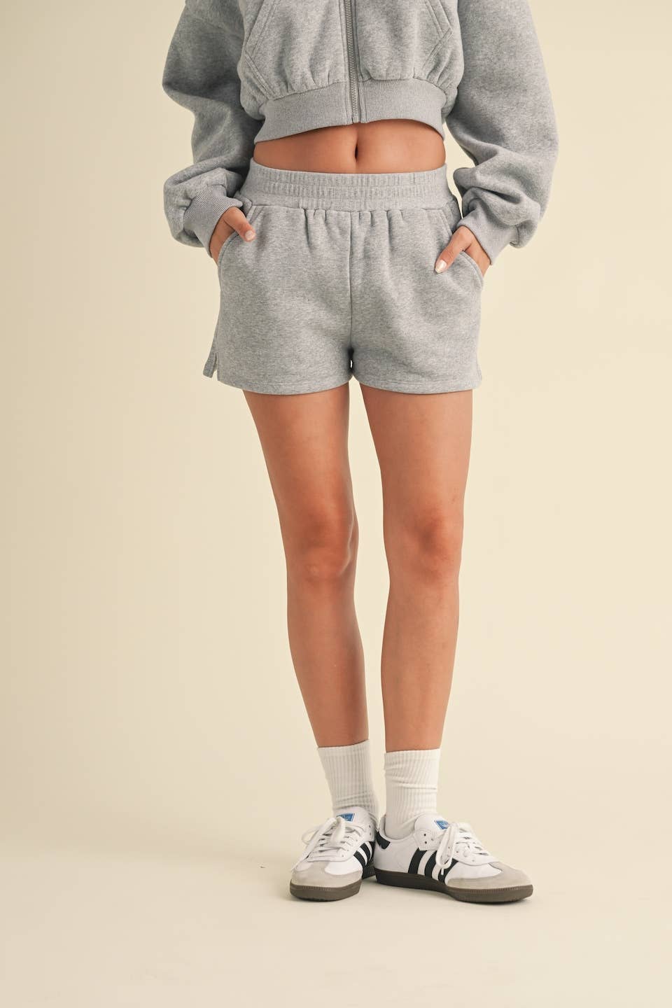 Cozy Fleece Micro Sweatshorts