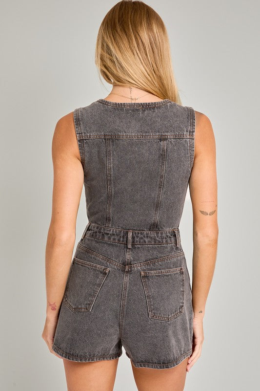 Roadhouse Denim Romper