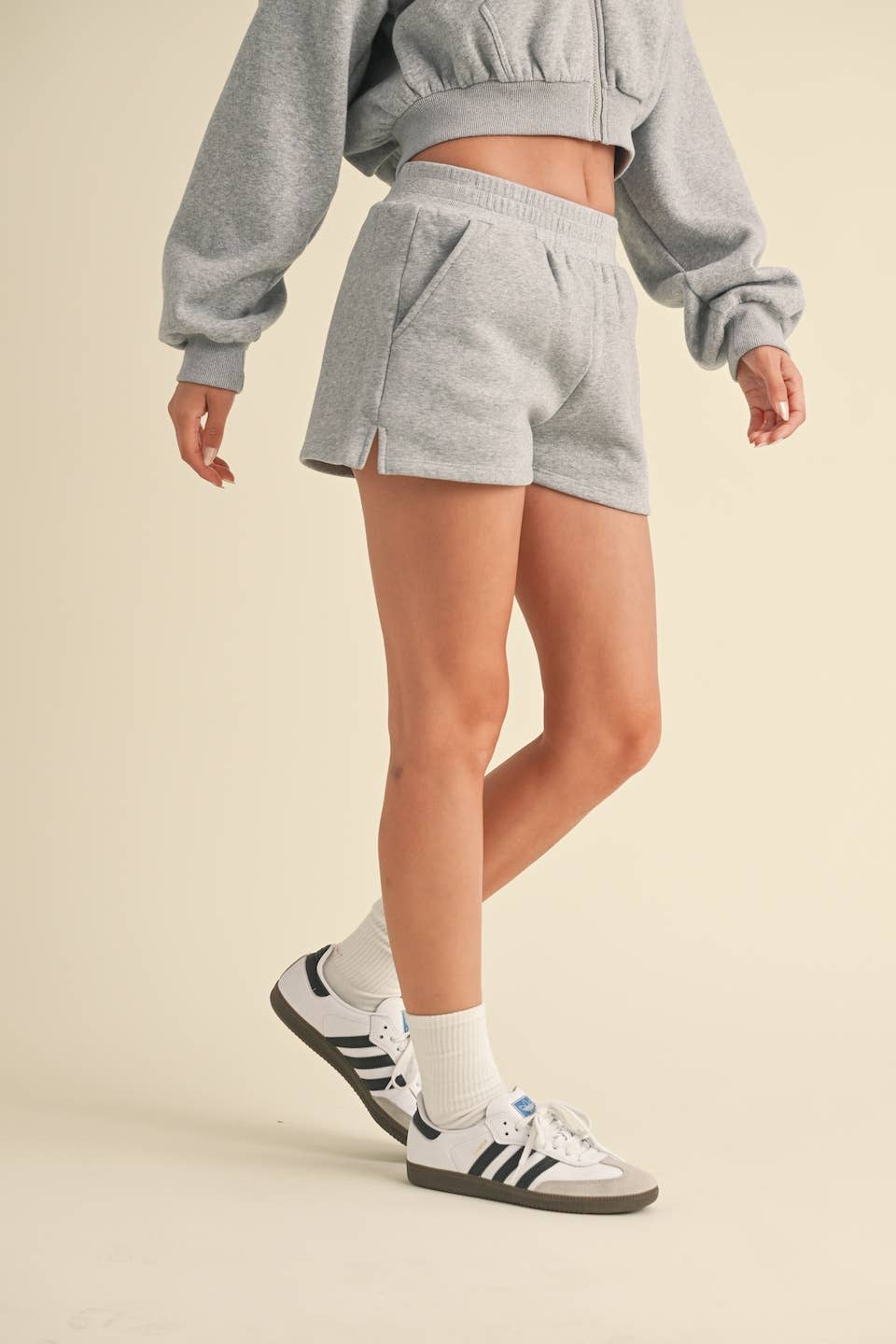 Cozy Fleece Micro Sweatshorts